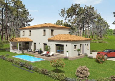 Villa Speos plan de villa et demeure 3D Vaison-la-Romaine