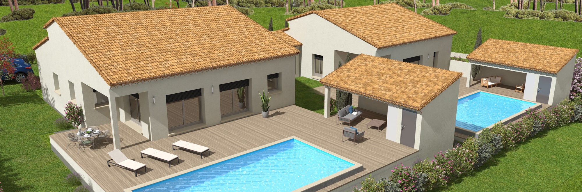 Projet spécifique sur-mesure de construction de maison Vaucluse