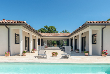 Aménagement extérieur maison neuve Vaison-la-Romaine