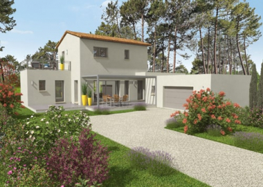 Villa Speos plan de maison 3D contemporaine et traditionnelle Le Pontet